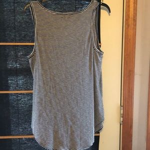Old Navy Tops - Old Navy black/white stripe tunic tank size L Old Navy Tops - Old Navy black/white stripe tunic tank size L